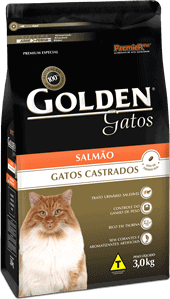 ração golden gatos